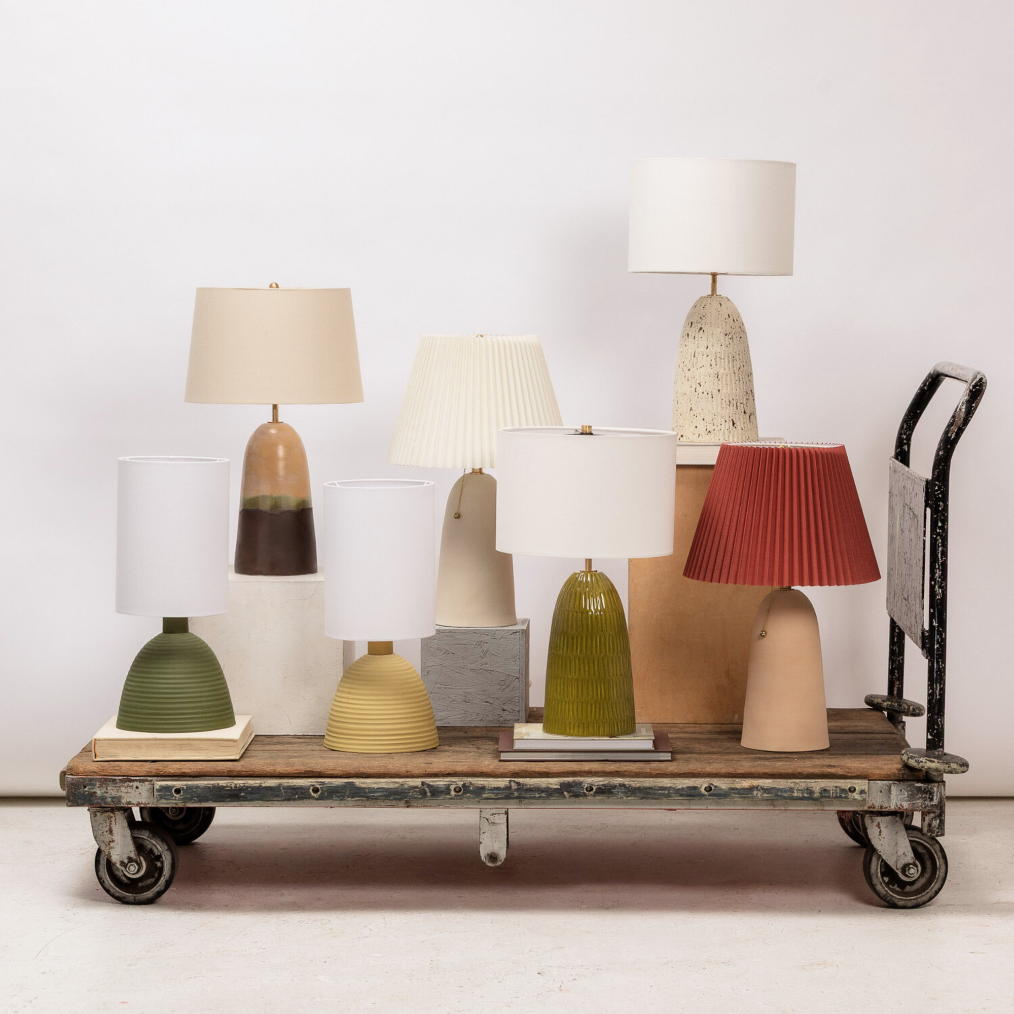 Banded Table Lamp