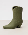Vintage Cowboy Boot Vase
