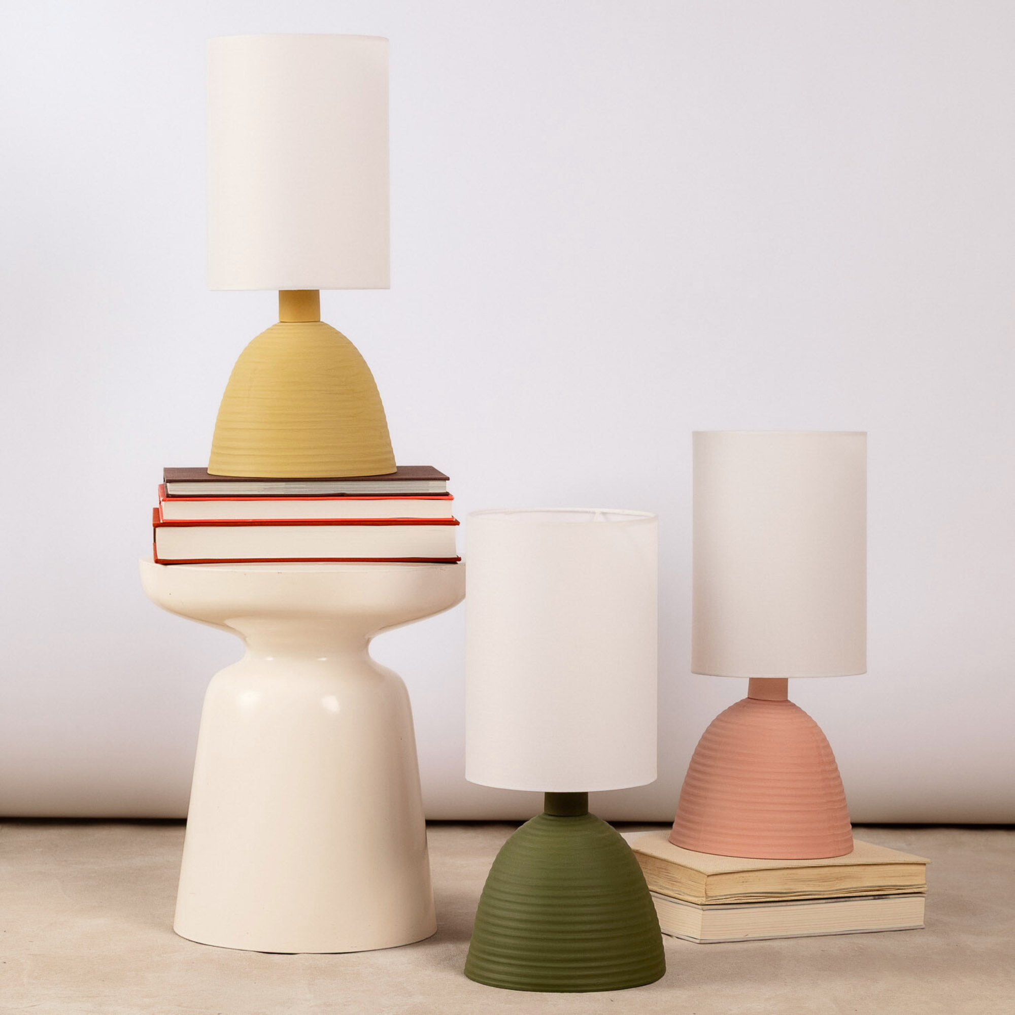 Banded Table Lamp