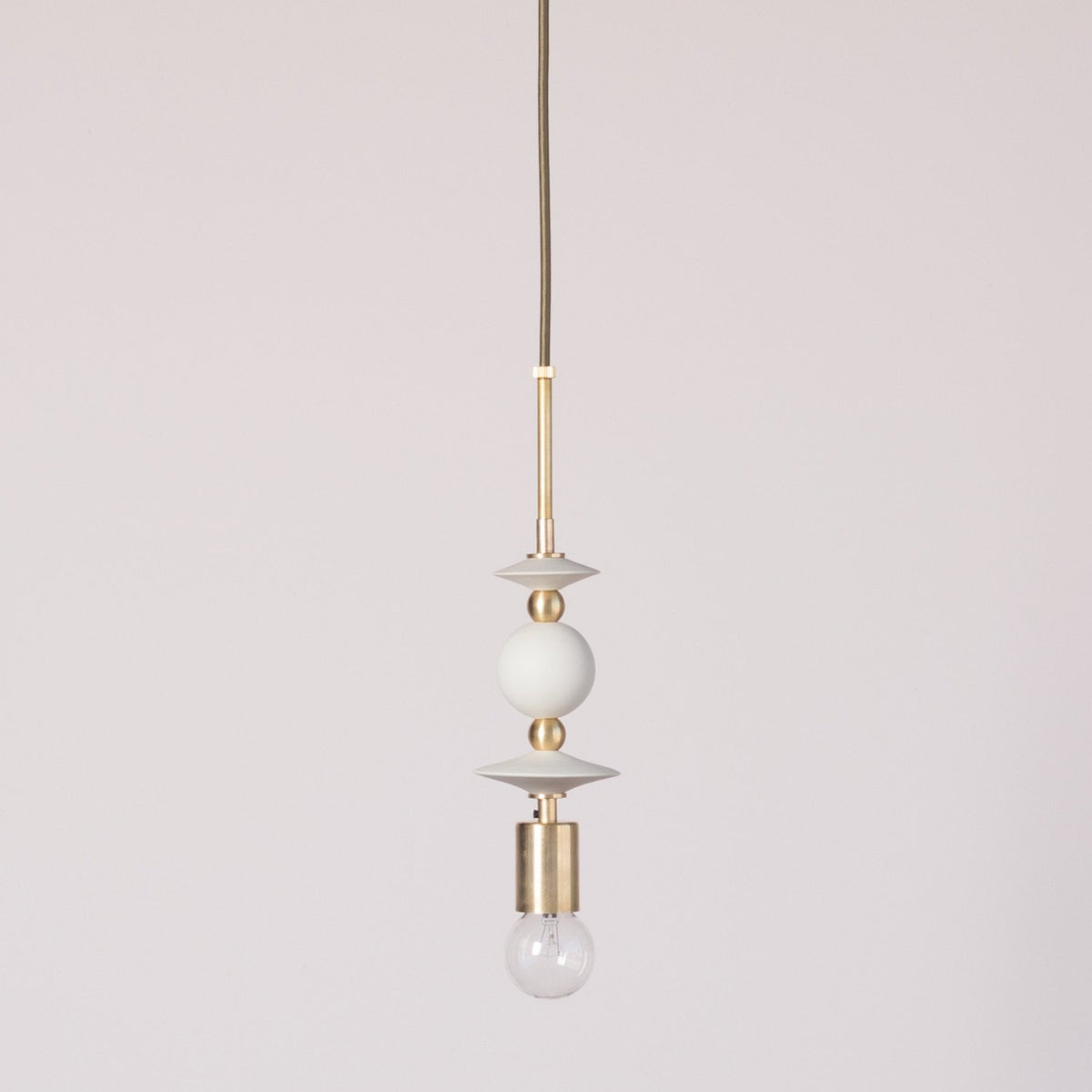 Beaded Pendant Lamp : Saucers