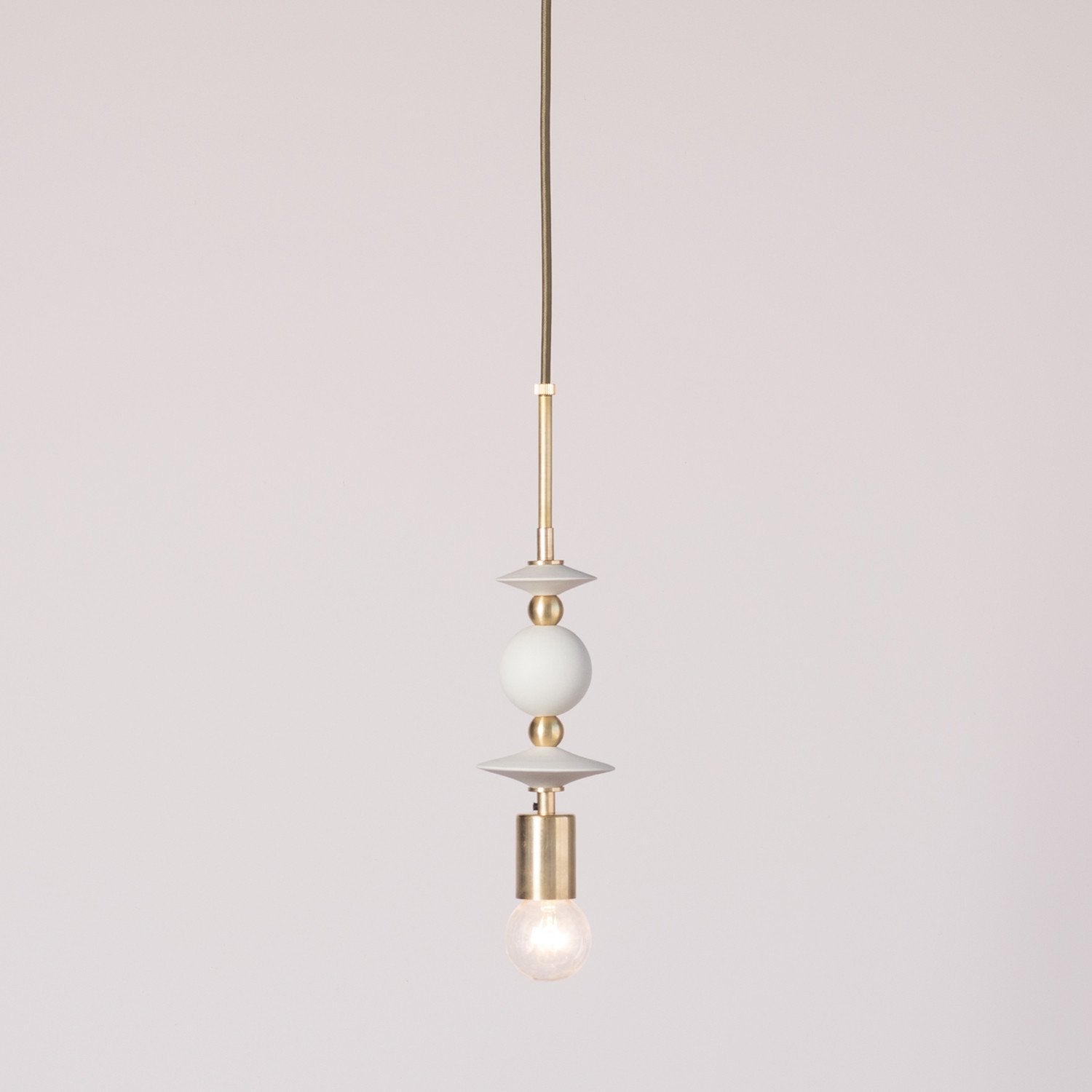 Beaded Pendant Lamp : Saucers